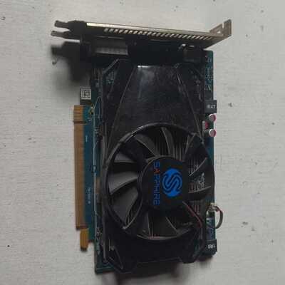 议价拆机蓝宝石 HD6670  1G D5显卡，图片，实物拍摄功维修
