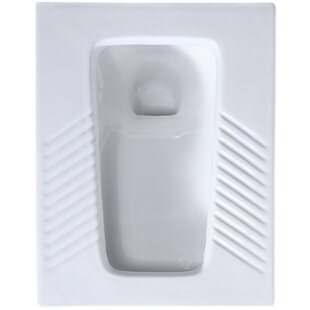 官方正品家用蹲坑蹲便器虹吸式陶瓷防臭卫生间便盆大便器水箱套装