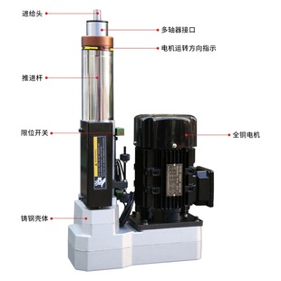 7492104攻丝机攻牙动力头伺服攻丝自动攻牙机多孔钻伺服动力头
