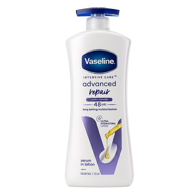 Vaseline/凡士林可可身体乳725ml甜香易吸收滋润肤女男止痒大容量