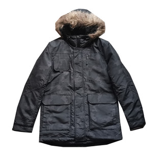 重工高货外贸原单出口欧美男士秋冬季加厚工装连帽棉衣棉服外套