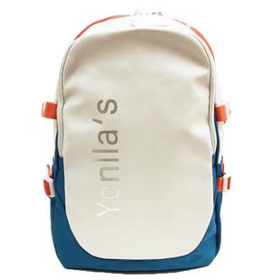 英联3186青春靓丽多功能羽毛球包网球包独立鞋仓带球拍固定带印刷