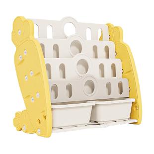 HOBBYTREE/哈比树落地五层小型玩具绘本置物收纳书架柜