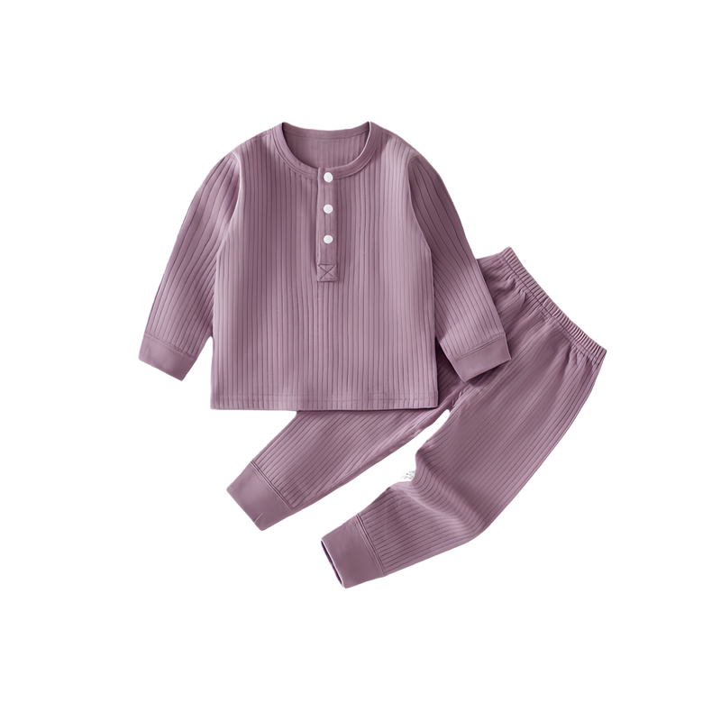 家居服纯棉2件套四季款抽针