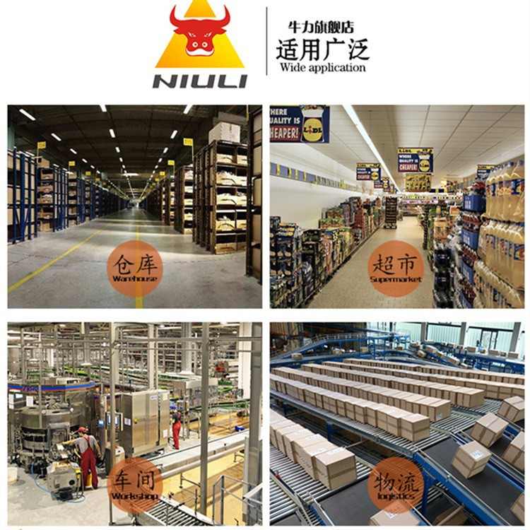 牛力1吨2吨手动叉车CTY-A1.0升高车装卸车液压叉车手摇堆高车