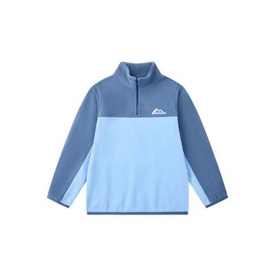 乔丹童装男童摇粒绒上衣立领儿童卫衣2025秋冬新款大童抓绒内胆女