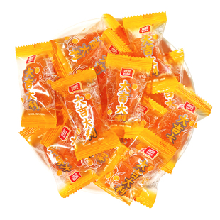 雅客大吉大利桔子软糖橘瓣糖散装结婚喜糖8090后童年怀旧糖果年货