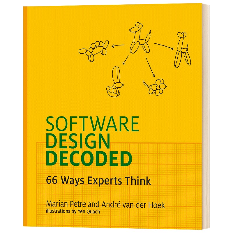 精装 Software Design Decoded 英文原版 软件设计解码 信息技术 英文版进口原版英语书籍