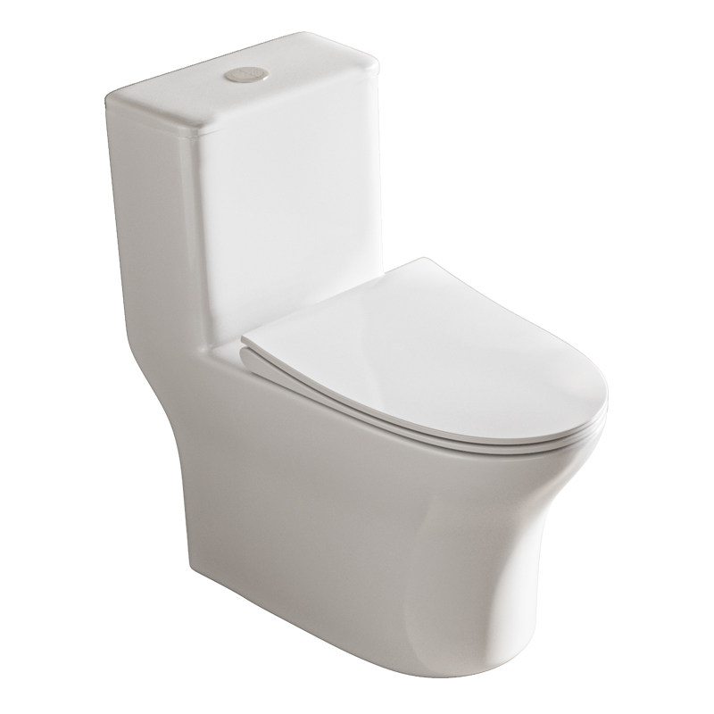 【政府补贴】四季沐歌抗拒飓风冲力马桶家用大冲力坐便器抗菌防堵