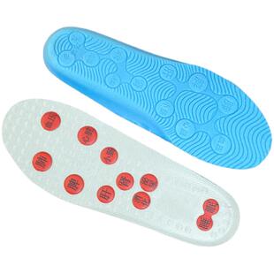 足穴鞋垫透气吸汗4D按摩鞋垫跑步篮球弹力减震鞋垫军训运动鞋垫夏