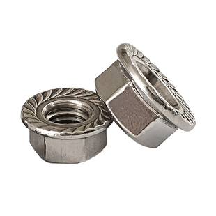 304/201/316不锈钢法兰螺母法兰面螺帽防滑螺母 M3M4M5M6M8M10M12