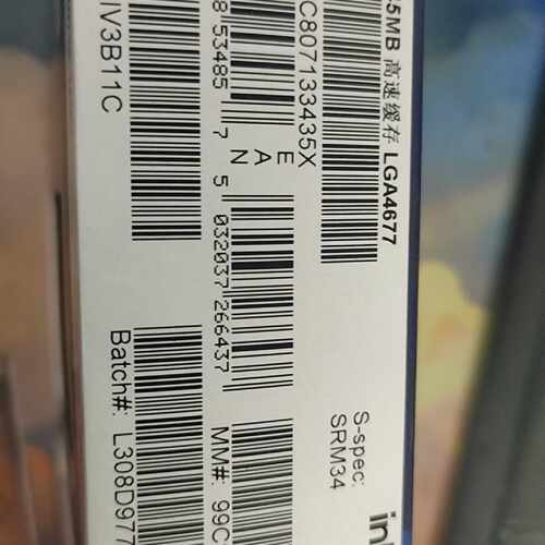 议价-至强 W5-3435X 盒装  正式版 CPU-可维修