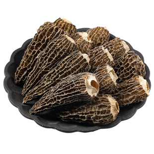时全 云南大号羊肚菌干货头茬新鲜特产级非野生儿单菌菇煲汤料包