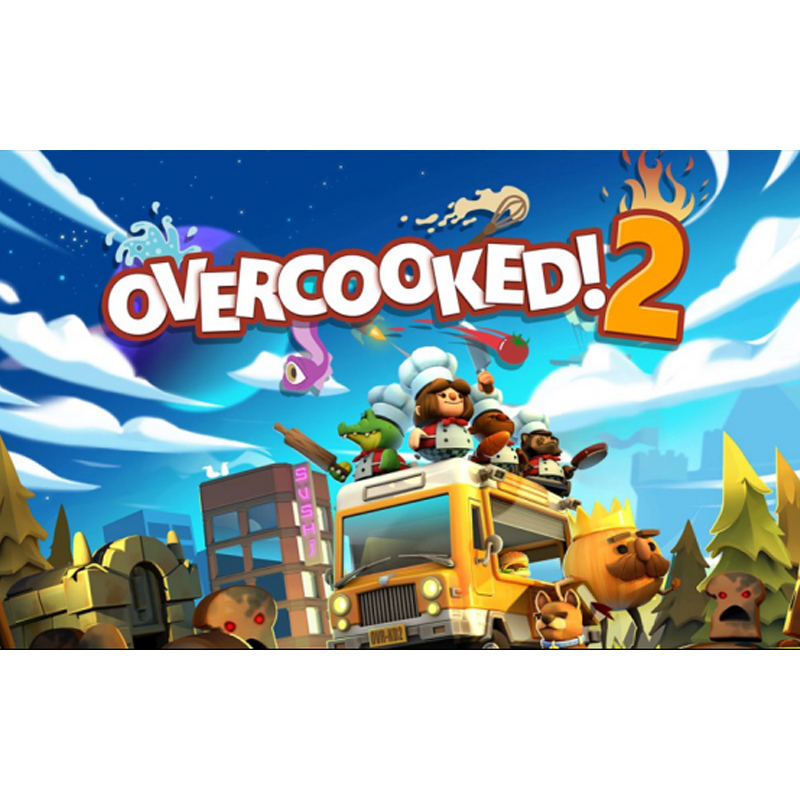 steam胡闹厨房2胡闹厨房1激活码overcooked 1+2合集分手煮糊了