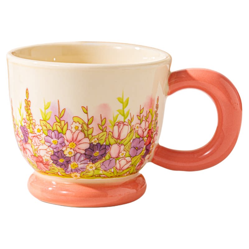 复古风陶瓷咖啡杯茶杯套装