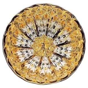 金玉满堂茶杯七彩孔雀杯窑变茶杯主人杯七彩窑变天目主人杯茶盏