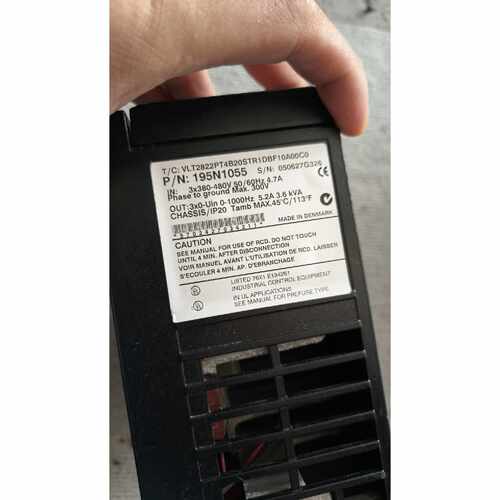 议价丹佛斯变频器195N1055VLT2800系列维修