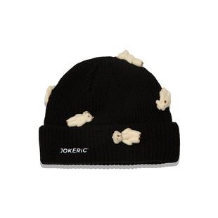 RickyisClown RiC小丑小熊毛绒绒潮牌潮流嘻哈休闲冷帽男女