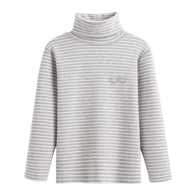 杰弟高领休闲长袖防风保暖打底衫