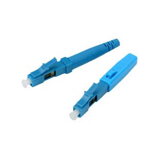 联相星科LC冷接子光纤快速连接器跳线接头冷熔快接电信级小方头室内蝶形光缆方口2.0 3.0 0.9mm室内圆形光缆