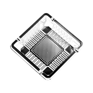 一次性烟灰缸家用办公室可搭配灭烟沙一次性吐骨碟桌面垃圾收纳盒