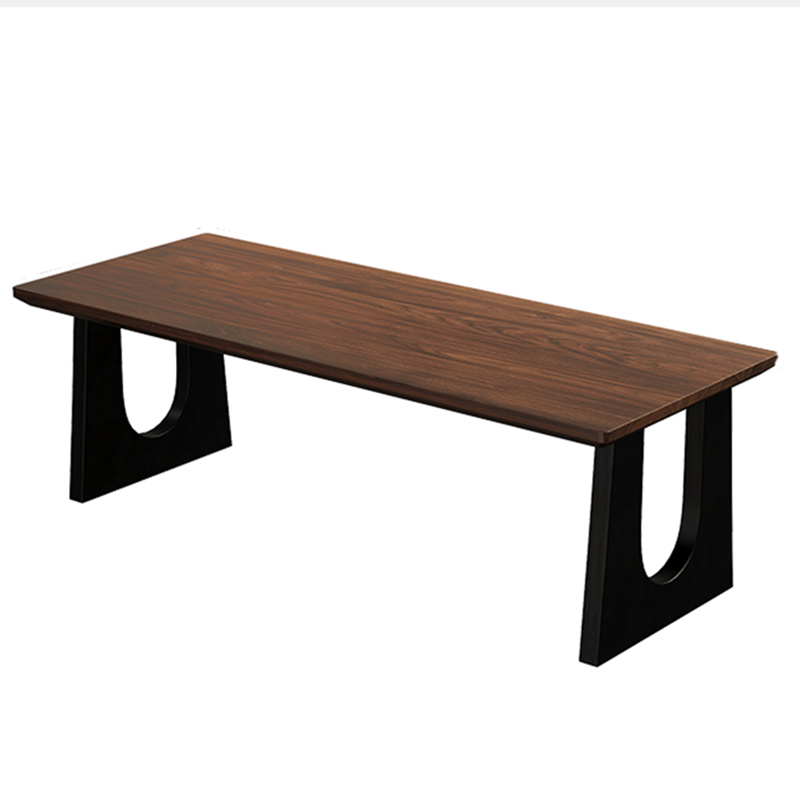 实木大板书桌客厅电脑办公书房长桌子中古风工作台家用卧室餐桌