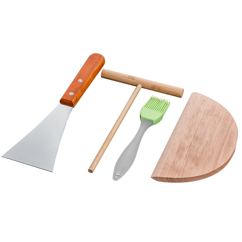 耙子煎铲煎饼工具鏊子竹蜻蜓煎饼锅摊煎饼商用实木大耙子煎饼果子