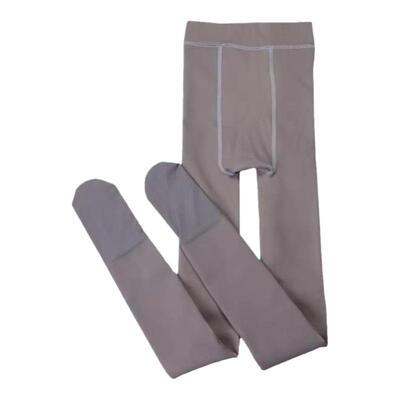 加绒加厚大码透肤一体裤