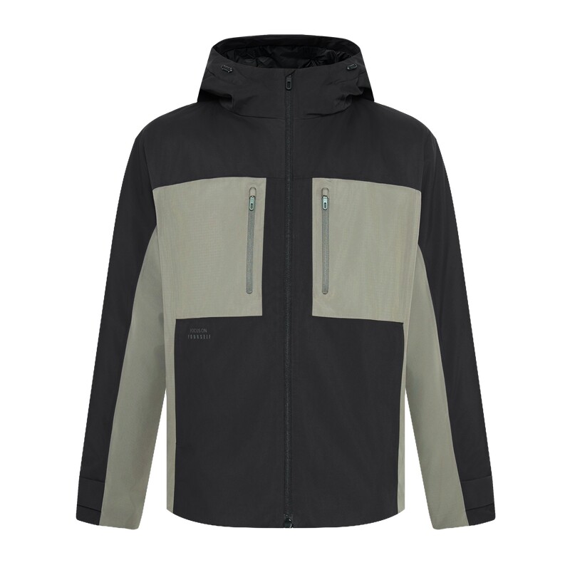 利郎官方防水轻薄冲锋衣羽绒服
