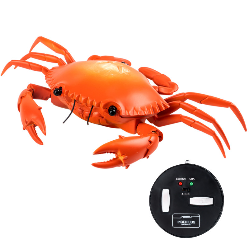 仿真遥控螃蟹整蛊电动大闸蟹