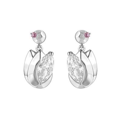 mfow花朵耳环女原创设计