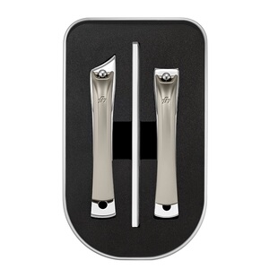 韩国777进口适用斜口指甲刀套装防飞溅不锈钢指甲钳甲锉修甲工具