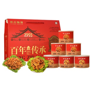 郑庄脂渣青岛脂渣条熟肉食品礼盒猪油渣脆猪肉干送礼长辈青岛特产