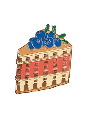城市金属冰箱贴上海旅游纪念品