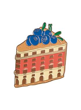 城市金属冰箱贴上海旅游纪念品