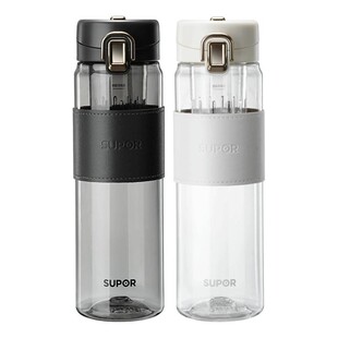 苏泊尔磁弹泡茶杯茶水分离大容量磁吸运动水杯便携水壶女男款夏季