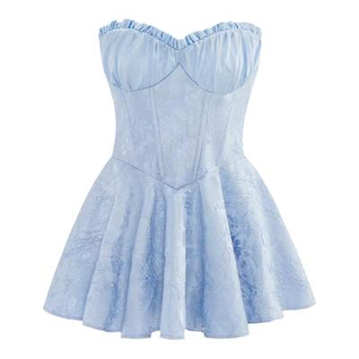 贵气千金风气质名媛蕾丝A字裙