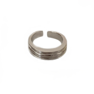 ins博主同款花瓶戒指925银小众