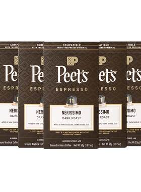 Peets皮爷浓黑布蕾咖啡胶囊