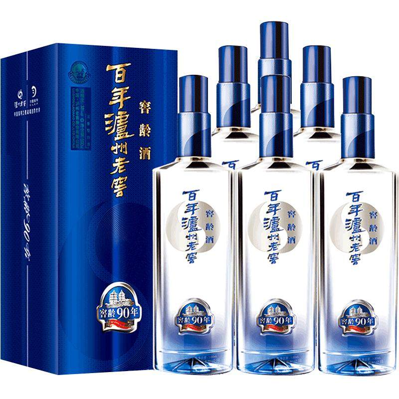 泸州老窖窖龄酒90年38度500ml*6