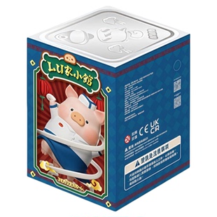 九木杂物社LuLu猪Lu家小馆系列玩具植绒罐头猪盲盒摆件手办礼物