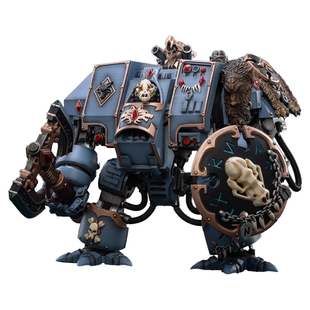 战锤40K太空野狼超可动人偶暗源机甲战棋模型玩具手办麦克法兰