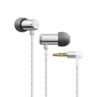 NICEHCK X39原道钛美有线耳机入耳式金属微动圈带麦线控睡眠音乐