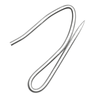 窗帘挂钩S钩窗帘钩不锈钢钩子大小S勾尖钩汽车窗帘勾挂针配件