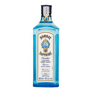 国际大牌 孟买蓝宝石金酒bombay金汤力Gin调酒杜松子酒基酒500ml