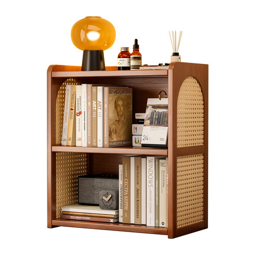 飘窗书架桌面置物架桌上窗台床头儿童小型绘本简易储物柜收纳柜子