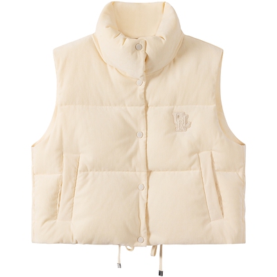 urlazh/有兰雪尼尔羽绒马甲