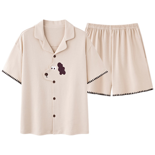 古今睡衣女款可外穿春夏季高级感短袖纯棉2026新款女士家居服套装