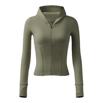 VfU小糯弹健身外套女速干连帽