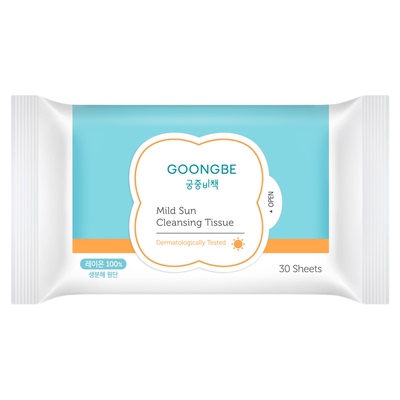 儿童卸防晒湿巾温和轻柔